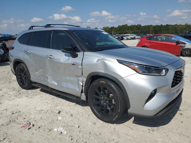 5TDZZRAH7MS529017 - 2021 TOYOTA HIGHLANDER L SILVER photo 4
