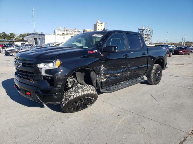 3GCUDFED6NG658140 - 2022 CHEVROLET SILVERADO K1500 LT TRAIL BOSS BLACK photo 1