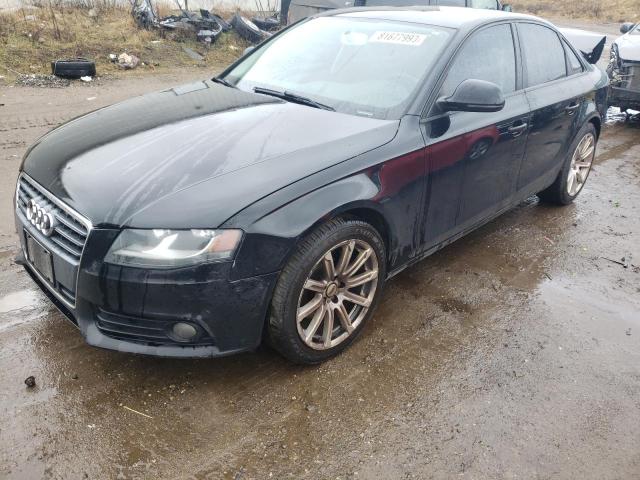 WAULF78K49N031694 - 2009 AUDI A4 2.0T QUATTRO BLACK photo 1