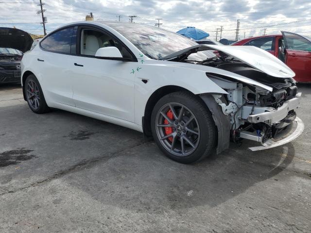 5YJ3E1EBXNF238011 - 2022 TESLA MODEL 3 Білий фото 4
