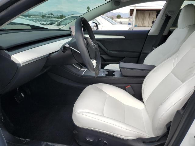 5YJ3E1EBXNF238011 - 2022 TESLA MODEL 3 Білий фото 7