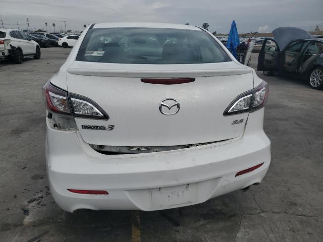 JM1BL1S66A1293390 - 2010 MAZDA 3 S WHITE photo 6