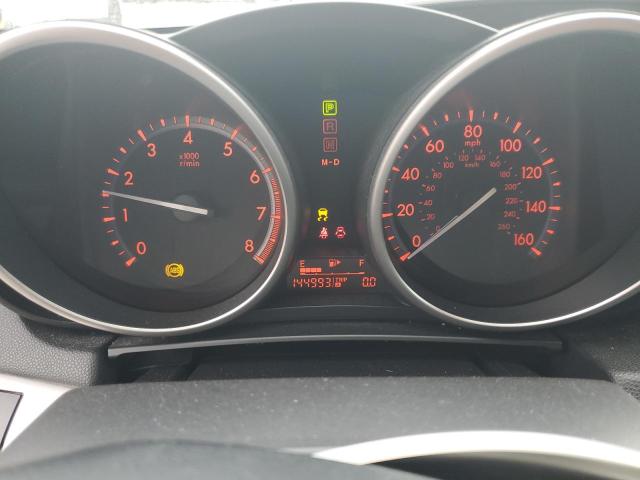 JM1BL1S66A1293390 - 2010 MAZDA 3 S WHITE photo 9