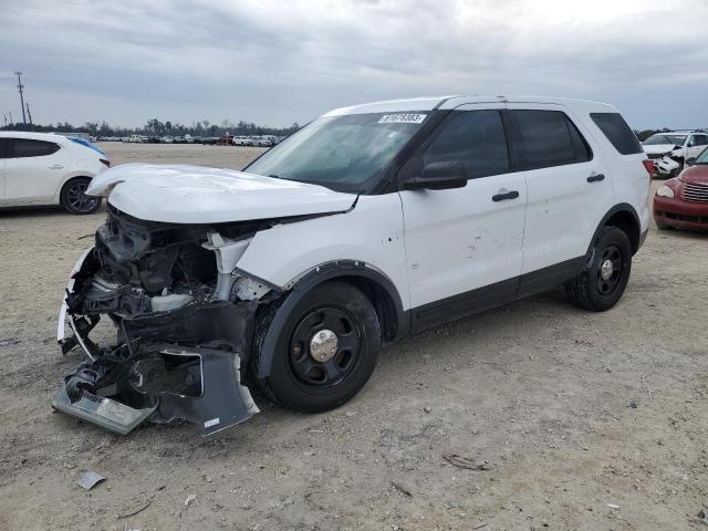1FM5K8AR8GGB35753 - 2016 FORD EXPLORER POLICE INTERCEPTOR أبيض صورة 1