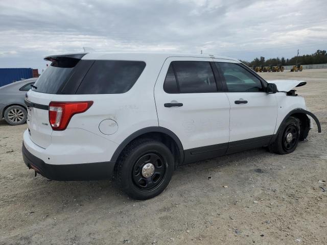 1FM5K8AR8GGB35753 - 2016 FORD EXPLORER POLICE INTERCEPTOR أبيض صورة 3