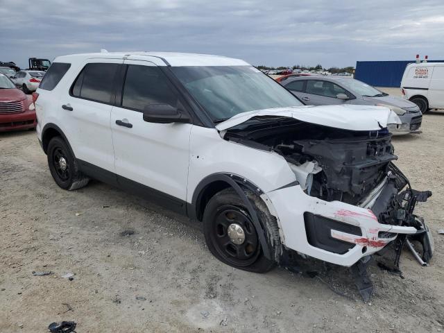 1FM5K8AR8GGB35753 - 2016 FORD EXPLORER POLICE INTERCEPTOR WHITE photo 4