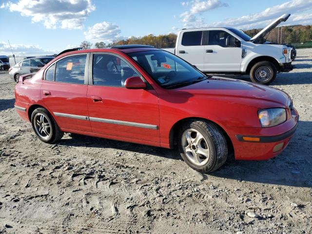 KMHDN45D53U533878 - 2003 HYUNDAI ELANTRA GLS RED photo 4