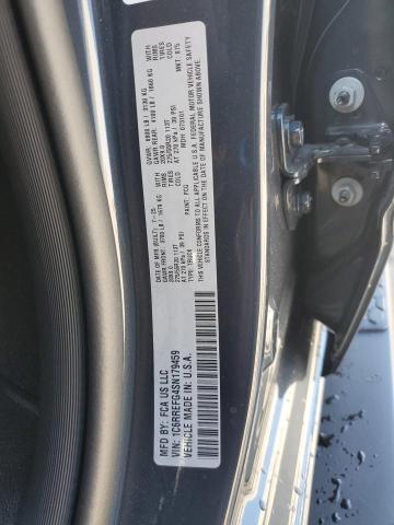 1C6RREFG4SN179459 - 2025 RAM 1500 BIG HORN/LONE STAR GRAY photo 12