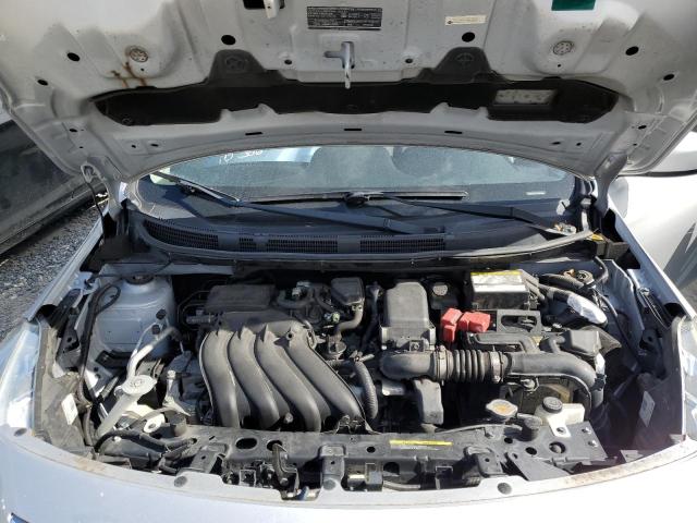 3N1CN7AP4HL858608 - 2017 NISSAN VERSA S SILVER photo 11