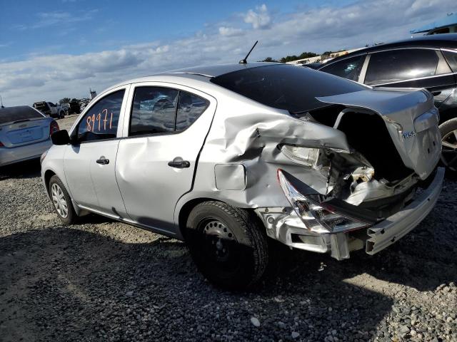 3N1CN7AP4HL858608 - 2017 NISSAN VERSA S SILVER photo 2