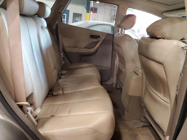 JN8AZ08W73W236556 - 2003 NISSAN MURANO SL TAN photo 10