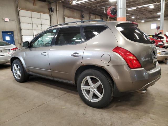 JN8AZ08W73W236556 - 2003 NISSAN MURANO SL TAN photo 2