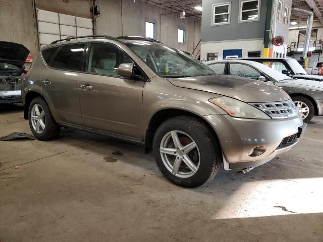 JN8AZ08W73W236556 - 2003 NISSAN MURANO SL TAN photo 4