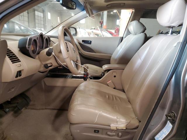 JN8AZ08W73W236556 - 2003 NISSAN MURANO SL TAN photo 7