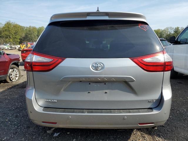 5TDYK3DC1FS669886 - 2015 TOYOTA SIENNA XLE Արծաթագույն լուսանկար 6