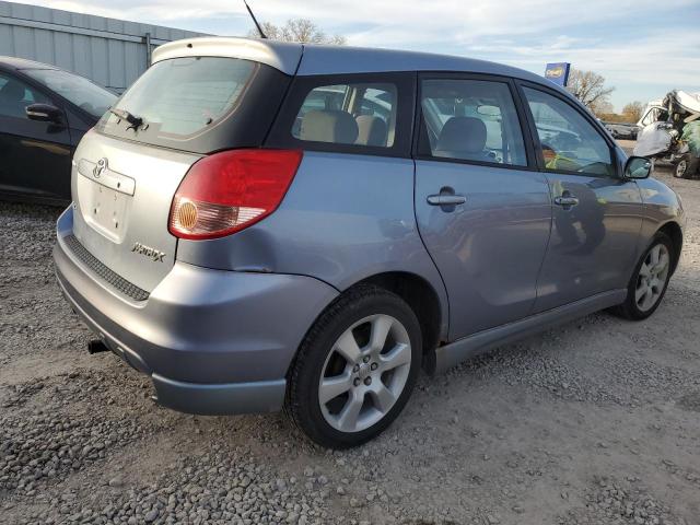 2T1KR32E84C216828 - 2004 TOYOTA COROLLA MA XR BLUE photo 3