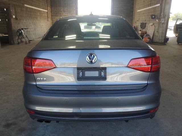 3VW4T7AJ9HM383922 - 2017 VOLKSWAGEN JETTA GLI GRAY photo 6