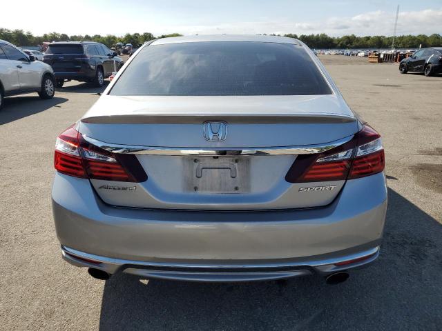 1HGCR2F50GA104317 - 2016 HONDA ACCORD SPORT Gümüş foto 6