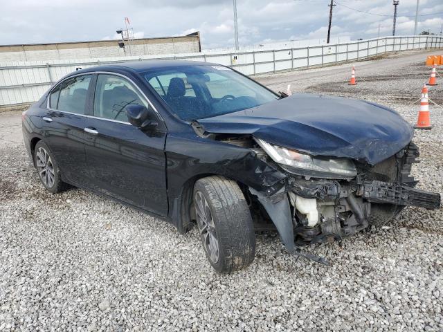 1HGCR2F5XFA157637 - 2015 HONDA ACCORD SPORT შავი ფოტო 4
