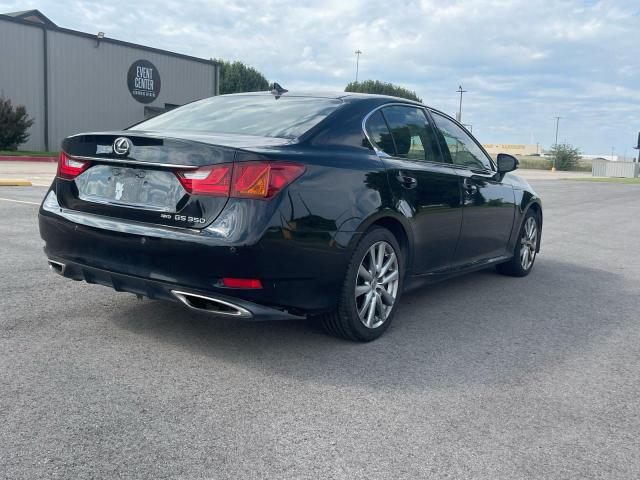 JTHCE1BL1D5001225 - 2013 LEXUS GS 350 BLACK photo 4