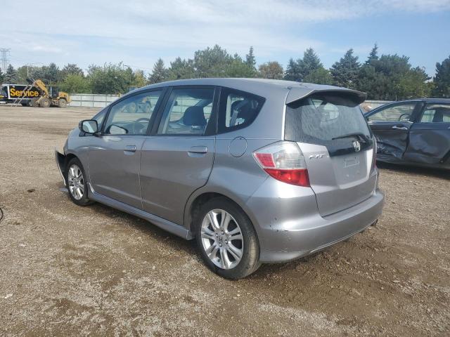 JHMGE874X9S060259 - 2009 HONDA FIT SPORT Gümüş foto 2