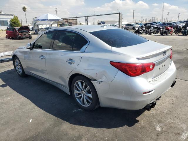 JN1BV7AP7FM336120 - 2015 INFINITI Q50 BASE SILVER photo 2
