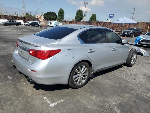 JN1BV7AP7FM336120 - 2015 INFINITI Q50 BASE SILVER photo 3