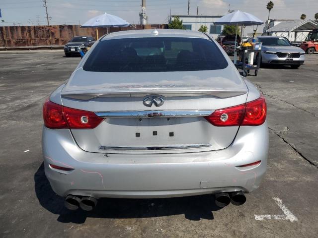 JN1BV7AP7FM336120 - 2015 INFINITI Q50 BASE SILVER photo 6