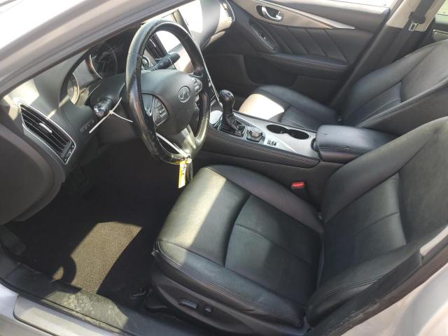 JN1BV7AP7FM336120 - 2015 INFINITI Q50 BASE SILVER photo 7