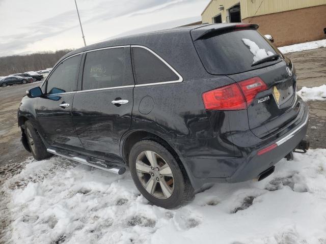 2HNYD2H68BH515204 - 2011 ACURA MDX TECHNOLOGY BLACK photo 2