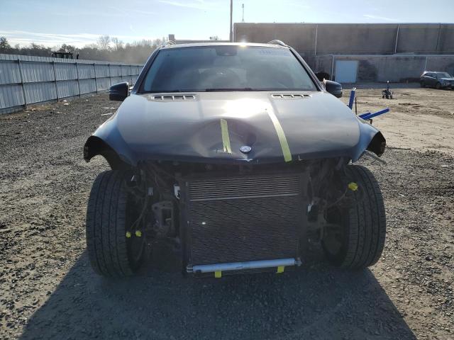 4JGDA5HB3FA609079 - 2015 MERCEDES-BENZ ML 350 4MATIC BLACK photo 5