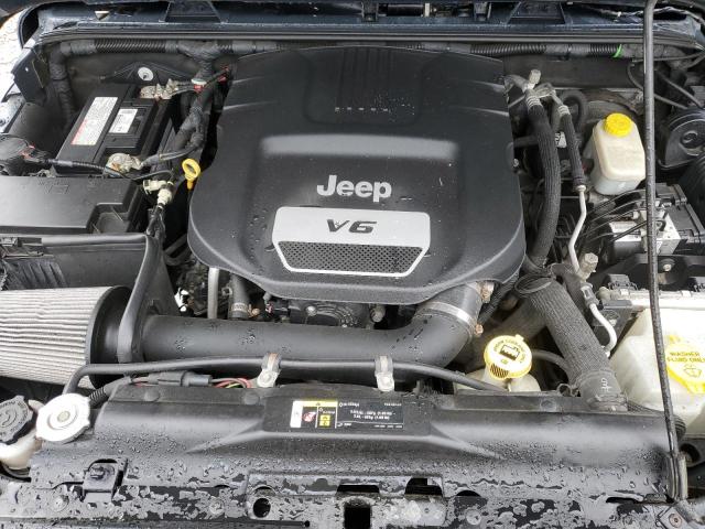 1C4AJWAGXHL540711 - 2017 JEEP WRANGLER SPORT GRAY photo 11