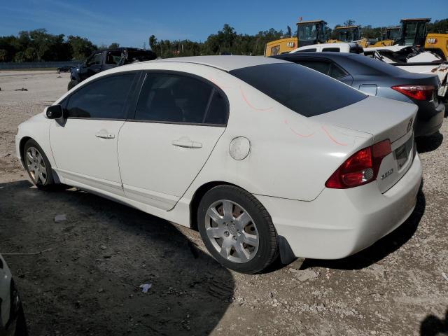 1HGFA16596L035032 - 2006 HONDA CIVIC LX WHITE photo 2