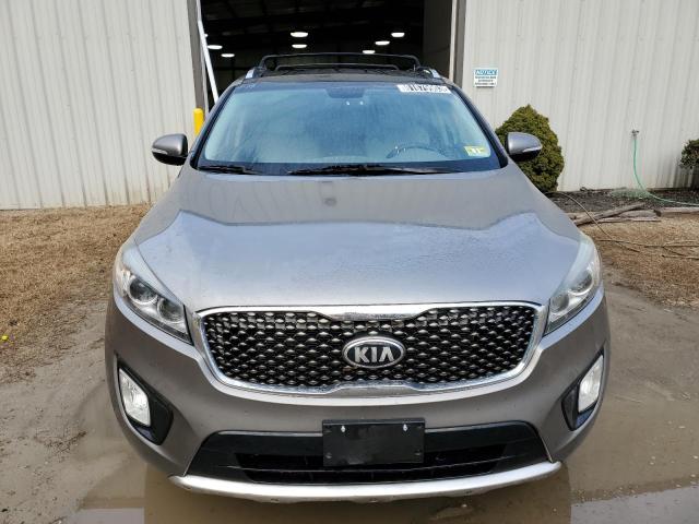 5XYPKDA55GG020260 - 2016 KIA SORENTO SX GRAY photo 5