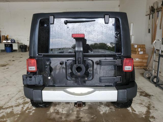 1J4BA5H13BL501072 - 2011 JEEP WRANGLER U SAHARA შავი ფოტო 6