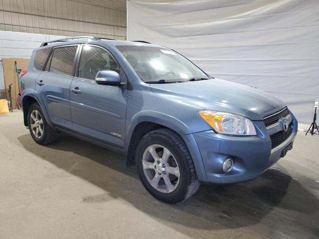 2T3DK4DV4AW019883 - 2010 TOYOTA RAV4 LIMITED BLUE photo 4