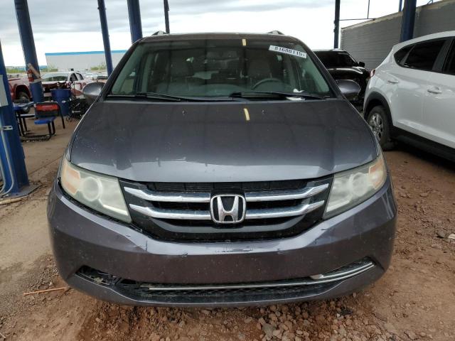 5FNRL5H65GB050182 - 2016 HONDA ODYSSEY EXL GRAY photo 5
