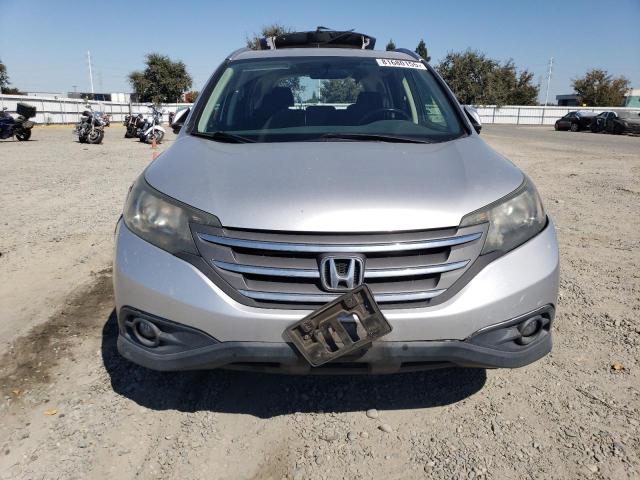 JHLRM3H74CC009594 - 2012 HONDA CR-V EXL SILVER photo 5