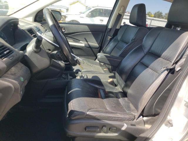 JHLRM3H74CC009594 - 2012 HONDA CR-V EXL SILVER photo 7