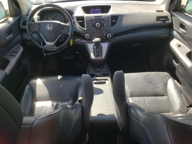 JHLRM3H74CC009594 - 2012 HONDA CR-V EXL SILVER photo 8