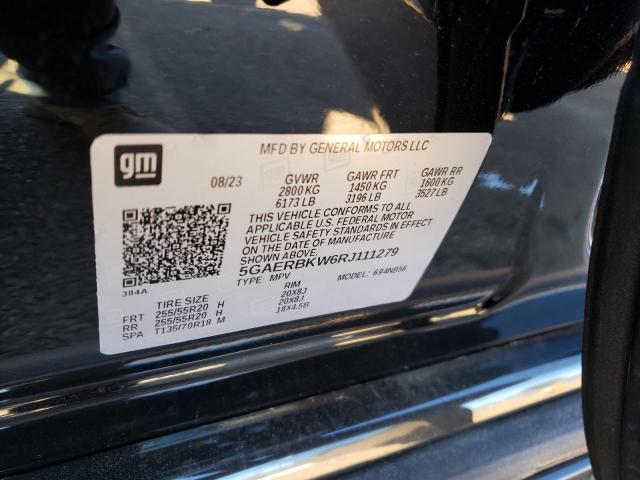 5GAERBKW6RJ111279 - 2024 BUICK ENCLAVE ESSENCE 黑色 照片 14