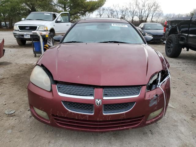 4B3AG52H43E209734 - 2003 DODGE STRATUS R/T RED photo 5