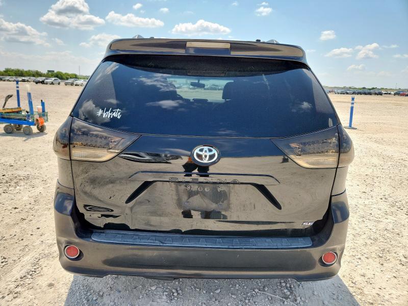 5TDXK3DCXCS183732 - 2012 TOYOTA SIENNA SPORT BLACK photo 6