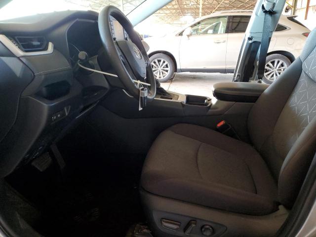 2T3W1RFVXMC141904 - 2021 TOYOTA RAV4 XLE SILVER photo 7