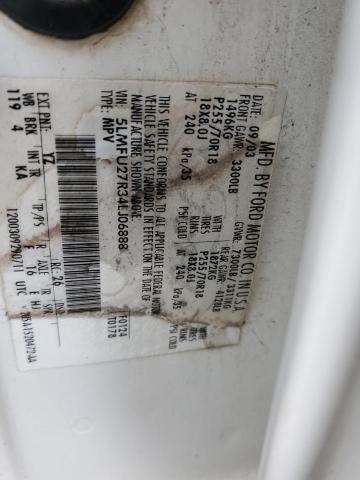 5LMFU27R34LJ06888 - 2004 LINCOLN NAVIGATOR თეთრი ფოტო 14