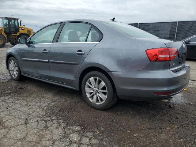 3VWLA7AJ9FM406291 - 2015 VOLKSWAGEN JETTA TDI GRAY photo 2