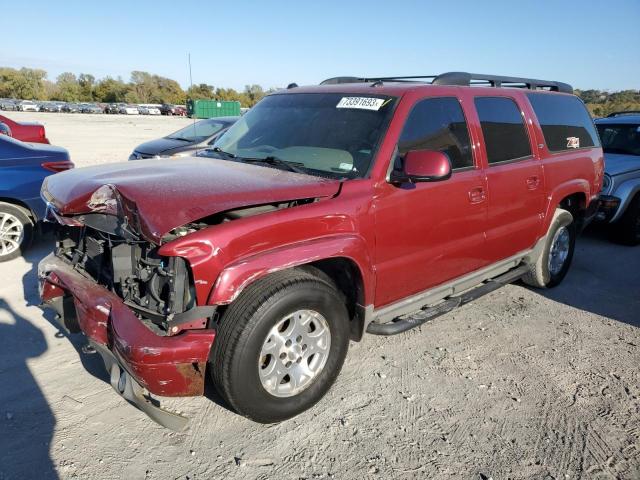 3GNFK16Z05G269321 - 2005 CHEVROLET SUBURBAN K1500 RED photo 1