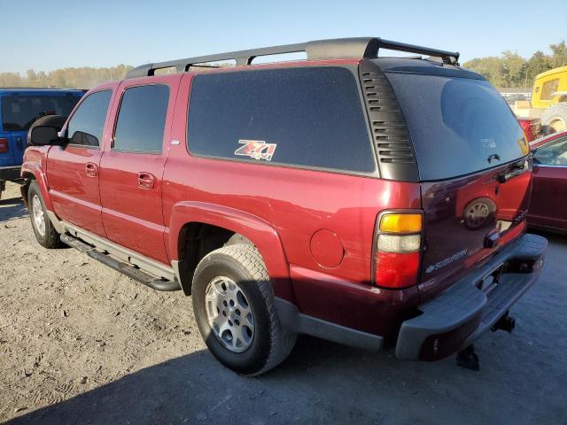 3GNFK16Z05G269321 - 2005 CHEVROLET SUBURBAN K1500 RED photo 2