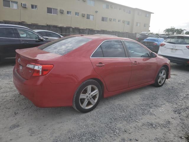 4T1BF1FK4CU585714 - 2012 TOYOTA CAMRY BASE RED photo 3
