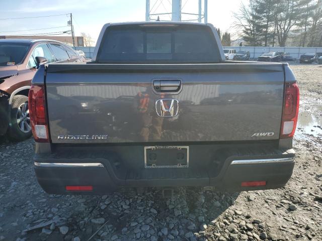 5FPYK3F58LB029583 - 2020 HONDA RIDGELINE RTL GRAY photo 6